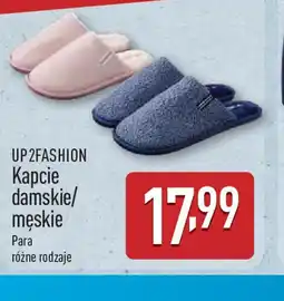 ALDI Kapcie damskie/męskie UP 2 FASHION oferta