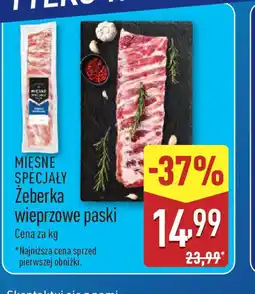 ALDI Zeberka wieprzowe paski oferta