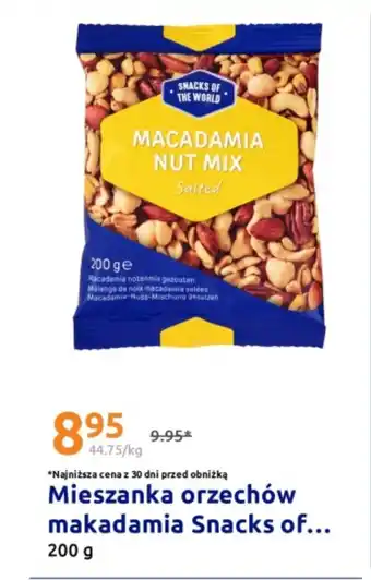 Action Mieszanka orzechów makadamia Snacks of the World oferta