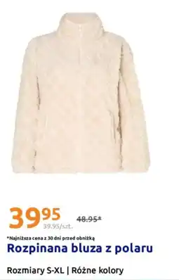 Action Rozpinana bluza z polaru oferta