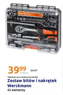 Action Zestaw bitów i nakrętek Werckmann oferta