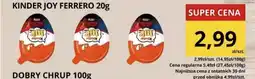 Supeco Kinder joy ferrero oferta