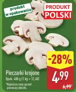 ALDI Pieczarki krojone oferta