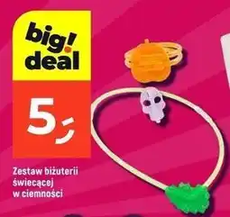 Dealz Zestaw biżuterii świecącej w ciemności oferta