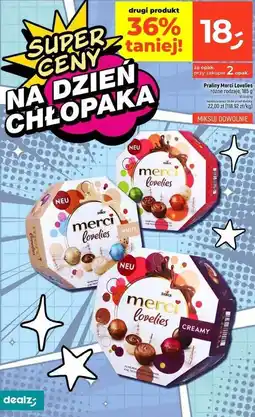 Dealz Praliny creamy Merci Lovelies oferta