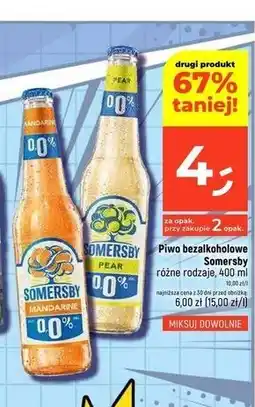 Dealz Piwo Somersby Pear 0.0% oferta