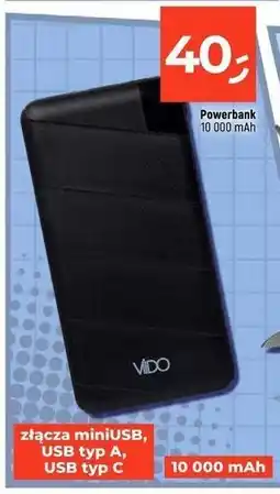 Dealz Powerbank 10000 mah Vido oferta
