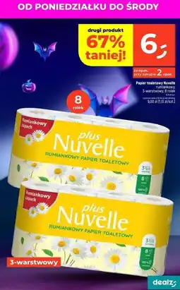 Dealz Papier toaletowy rumiankowy Nuvelle Plus oferta