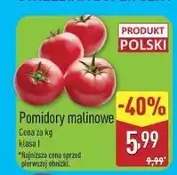 ALDI Pomidory malinowe polska oferta