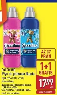 ALDI Płyn do płukania tiare flower & red fruits Coccolino Perfume Care oferta