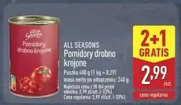ALDI Pomidory krojone w kostkę All Seasons oferta
