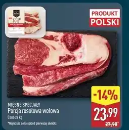 ALDI Porcja rosołowa wołowa Mięsne Specjały Zawsze Świeże (Aldi) oferta