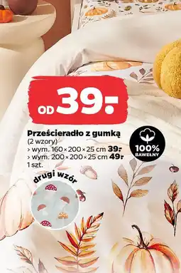 Netto Prześcieradło z gumką oferta