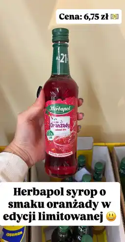 Dino Syrop o smaku oranżady edycja limitowana Herbapol oferta