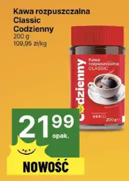 Delikatesy Centrum Kawa rozpuszczalna Classic Codzienny 200g oferta