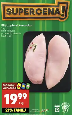Delikatesy Centrum Filet z piersi kurczaka 1kg Delikatesy Centrum oferta