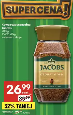 Delikatesy Centrum Kawa rozpuszczalna Jacobs 200g oferta