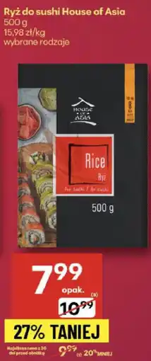 Delikatesy Centrum Ryż do sushi House of Asia oferta