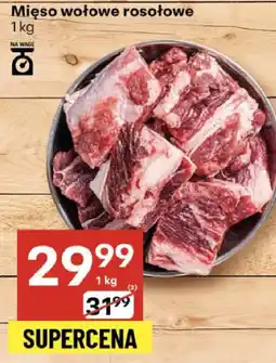 Delikatesy Centrum Mięso wołowe rosołowe 1 kg Delikatesy Centrum oferta