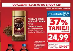 Kaufland Kawa Nescafé Gold Crema 200 g oferta