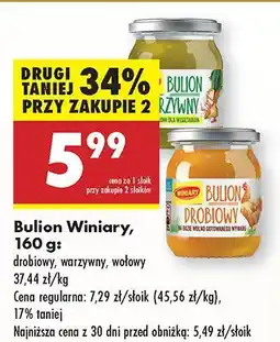 Biedronka Bulion Winiary różne rodzaje oferta