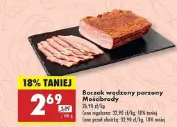 Biedronka Boczek wędzony parzony Mościbrody oferta