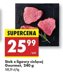Biedronka Stek z ligawy cielęcej Gourmet Biedronka oferta