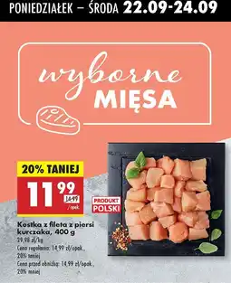 Biedronka Kostka z fileta z piersi kurczaka Produkt Polski oferta