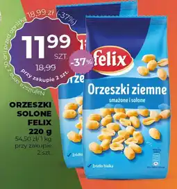 Duży Ben Orzeszki solone Felix 220g oferta