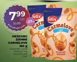 Duży Ben Orzeszki ziemne Carmelove 160g Felix oferta