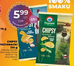 Duży Ben Chipsy Przysnacki Cebulka Dymka 130 g oferta