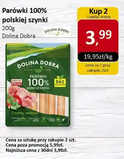Market Point Parówki 100% polskiej szynki Dolina Dobra 200g oferta