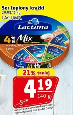 Prim Market Ser topiony krążki Lactima 140 g oferta