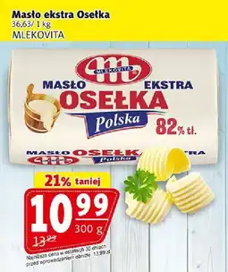 Prim Market Masło ekstra osełka Mlekovita 300 g oferta