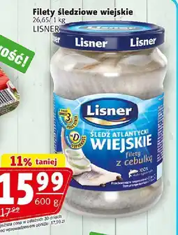 Prim Market Filety śledziowe wiejskie Lisner 600 g oferta