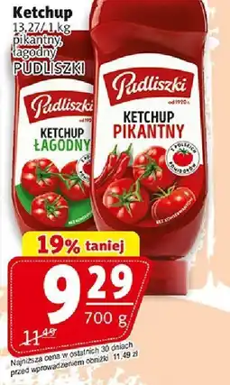 Prim Market Ketchup Pudliszki 700 g PUDLISZKI oferta
