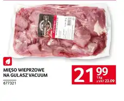 Selgros Mięso wieprzowe na gulasz vacuum oferta