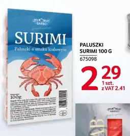 Selgros Paluszki surimi Garso oferta