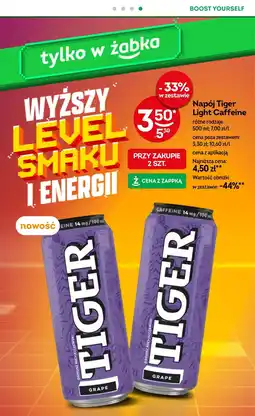 Żabka Napój energetyczny Tiger oferta