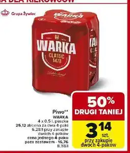 Carrefour Piwo Warka oferta