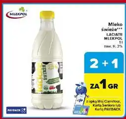 Carrefour Mleko 2% Łaciate oferta