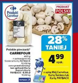 Carrefour Pieczarki Carrefour Targ Świeżości oferta