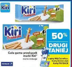Carrefour Przekąska: serek+paluszki Kiri oferta