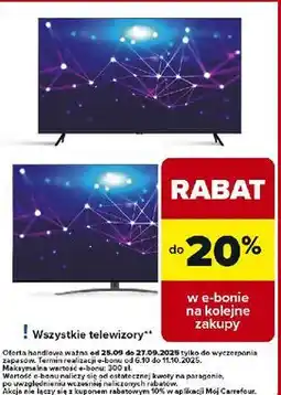 Carrefour Telewizor oferta