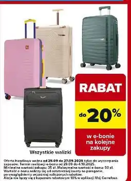 Carrefour Walizka oferta