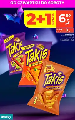 Dealz Chrupki Takis różne rodzaje 100g oferta