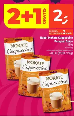 Dealz Napój Mokate Cappuccino Pumpkin Spice 40g oferta