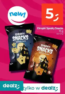 Dealz Chrupki Spooky Snacks 75g Dealz oferta