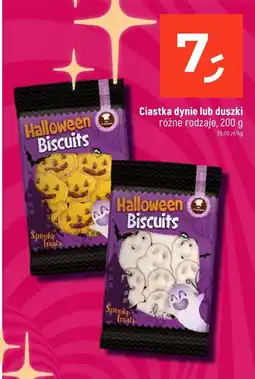 Dealz Ciastka Halloween Biscuits dynie lub duszki 200g Dealz oferta