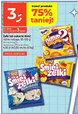 Dealz Żelki lub cukierki Nim2 różne rodzaje 90-100g oferta